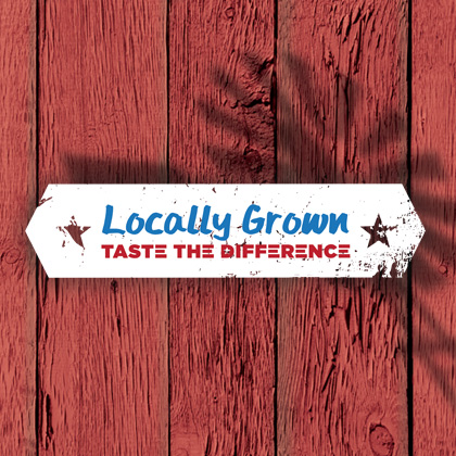 Locally Grown Taste the Difference