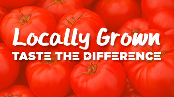 Locally Grown Taste the Difference