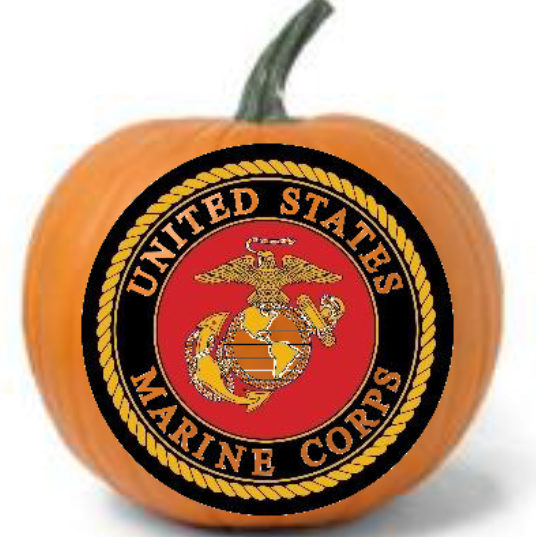 Military Pumpkins Marines 